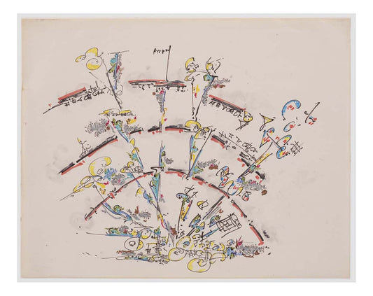 Gordon Matta-Clark - Untitled, 16x12" (A3) Poster Print