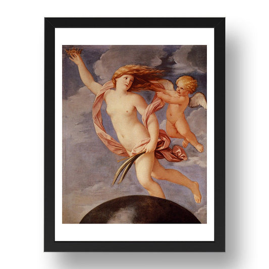 Guido Reni - The Fortune [1620], A4 size (8.27 × 11.69 inches) Poster