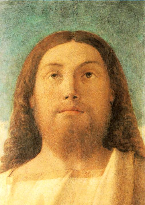 Head of the Redeemer, vintage artwork by Giovanni Bellini, A3 (16x12") Poster Print