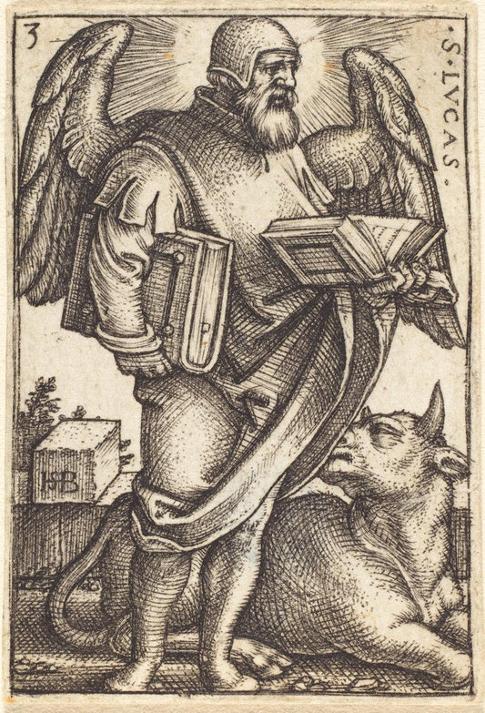 Heinrich Aldegrever:Luke,16x12"(A3) Poster