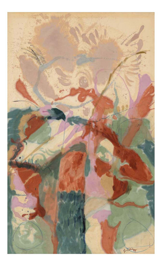 Helen Frankenthaler - Jacob's Ladder, 16x12" (A3) Poster Print