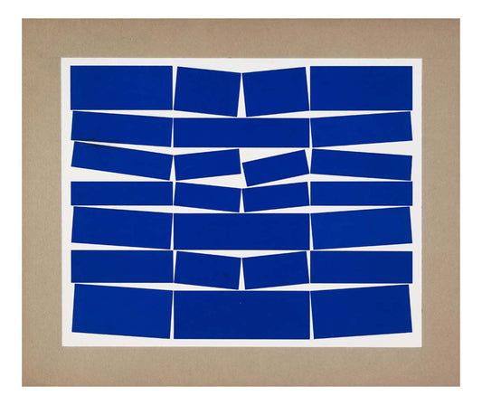 Helio Oiticica - Metaesquema No. 348, 16x12" (A3) Poster Print