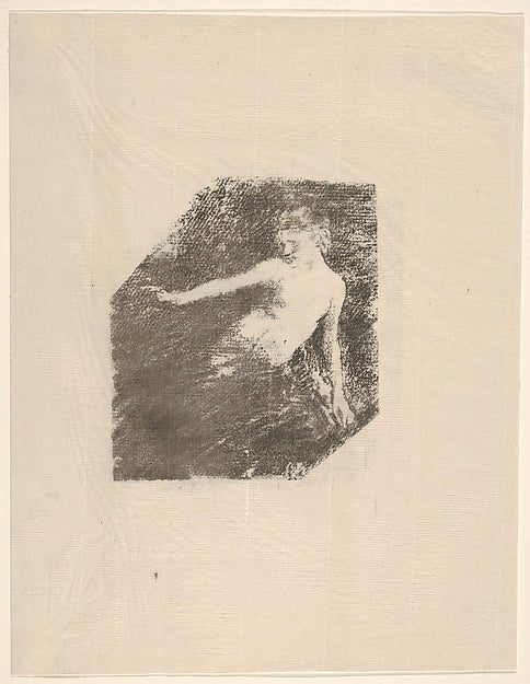 Henri Fantin-Latour:Naiade 19th–20th century, vintage artwork, 16x12"(A3) Poster Print