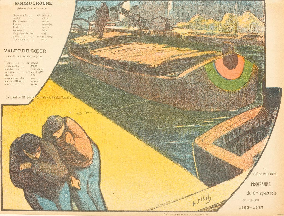 Henri-Gabriel Ibels:Boubouroche; Valet de coeur,16x12"(A3) Poster