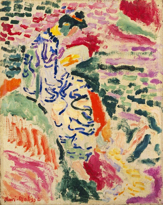 Henri Matisse - La Japonaise Woman beside the Water, vintage art, modern poster print