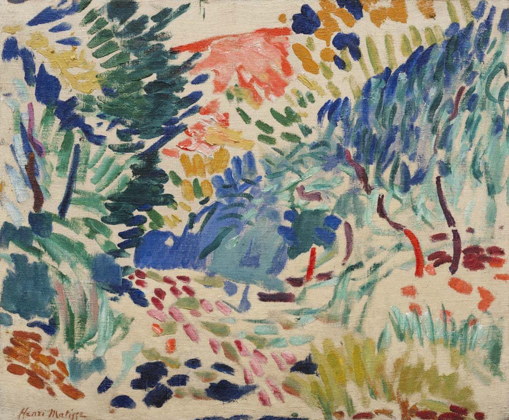 Henri Matisse - Landscape at Collioure, vintage art, modern poster print