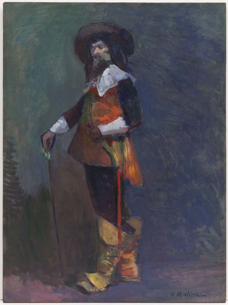 Henri Matisse - The Musketeer, vintage art, A3 (16x12")  Poster Print 