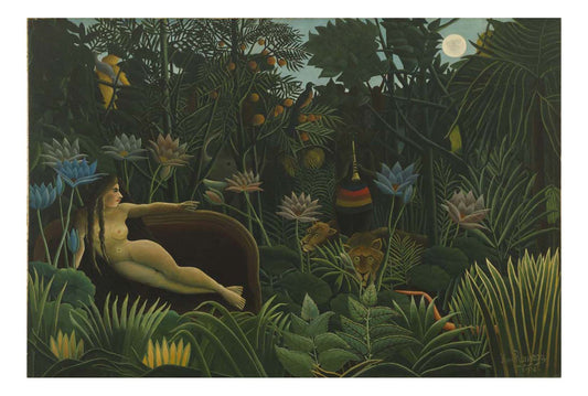 Henri Rousseau - The Dream, 16x12" (A3) Poster Print