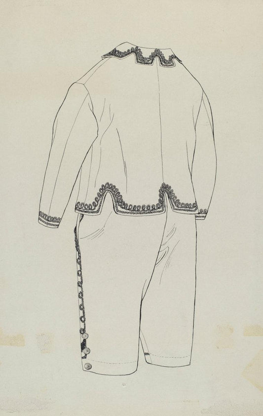 Henry De Wolfe:Boy's Suit,16x12"(A3) Poster