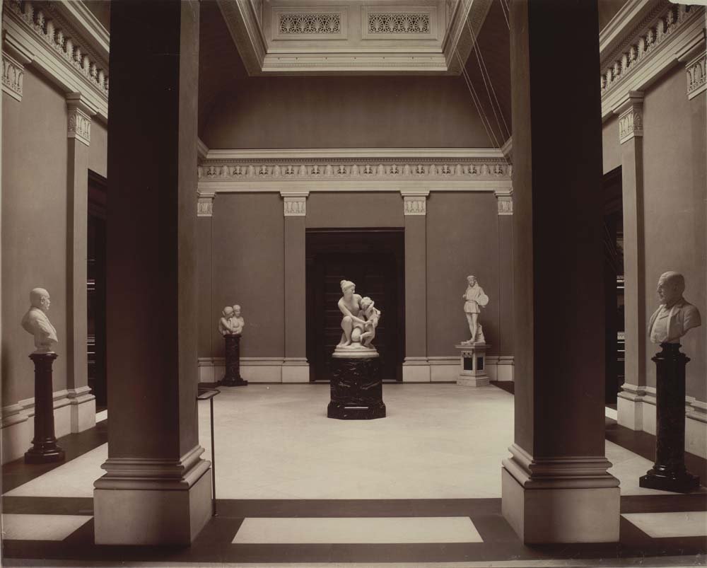 Henry Hamilton Bennett - Layton Art Gallery Milwaukee Wisconsin, vintage historic photograph, modern poster print