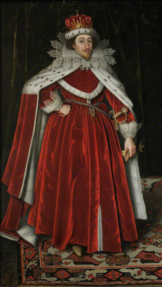 Henry Hastings (1586–1643), 5th Earl of Huntingdon, vintage artwork by Attributed to Paulus van Somer I, 12x8" (A4) Poster