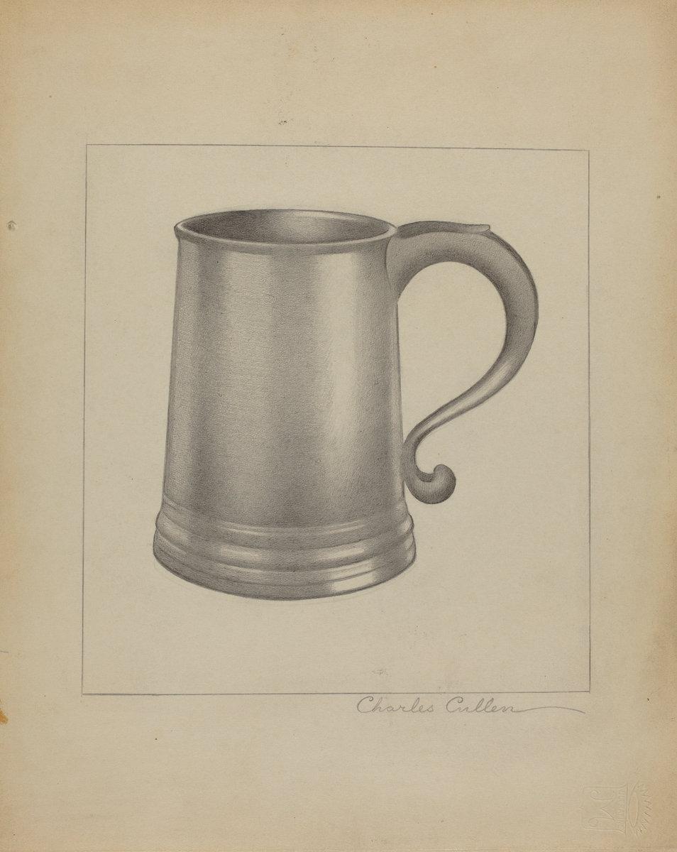 Henry Meyers:Pewter Mug,16x12"(A3) Poster