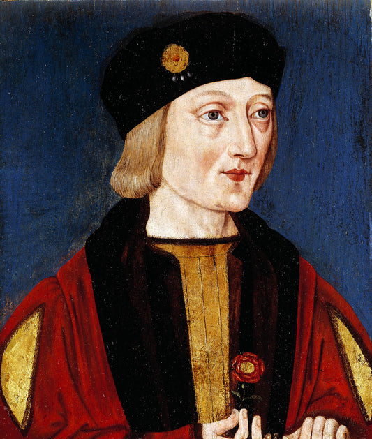 Henry VII, vintage artwork by British School 16th Century - Unknown, A3 (16x12") Poster Print