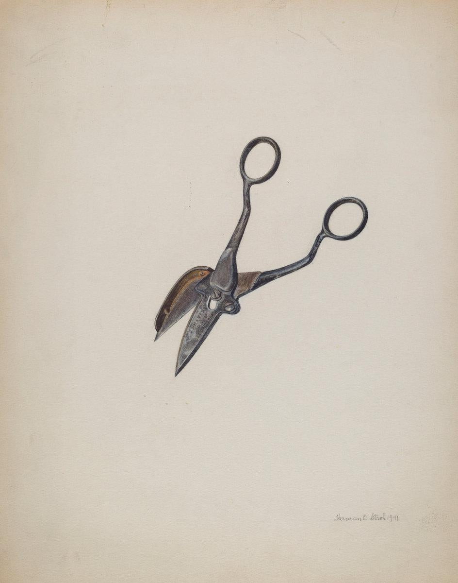 Herman O. Stroh:Wick Trimmer,16x12"(A3) Poster