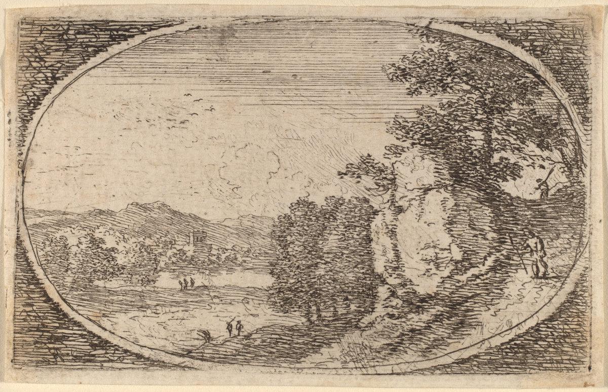 Herman van Swanevelt:The Steep Path,16x12"(A3) Poster