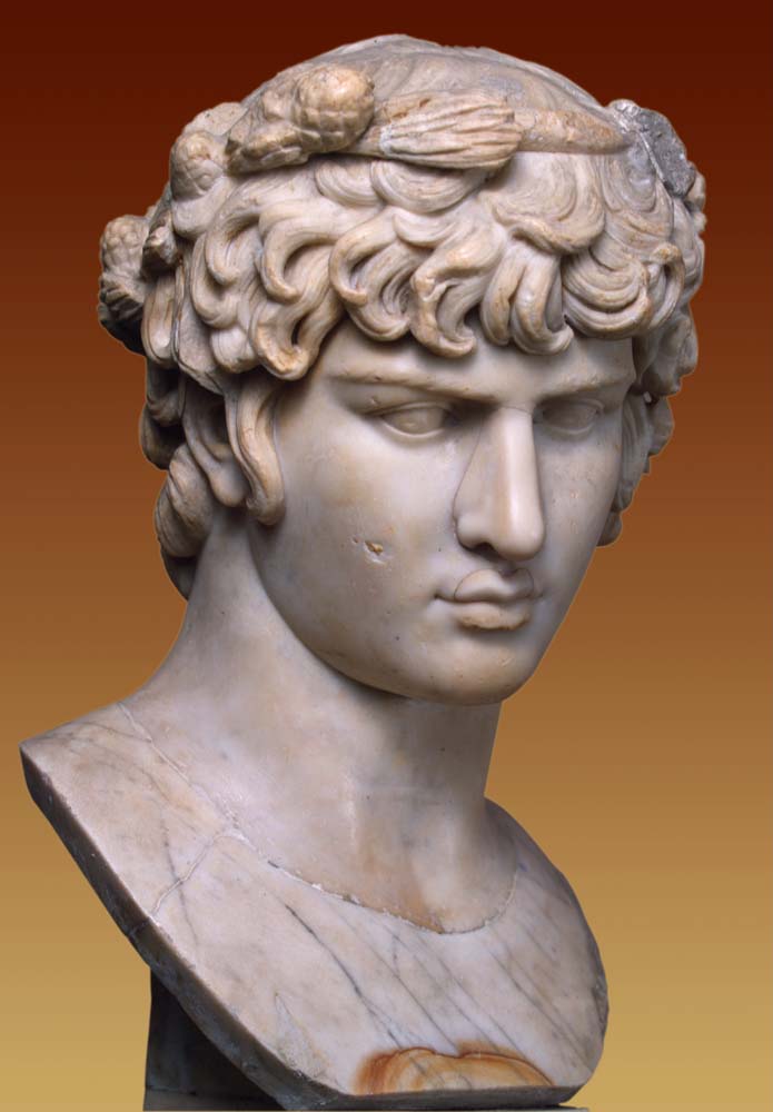portrait of antinous as dionysius by Unknown, 12x8" (A4) Poster