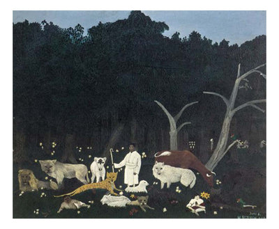 holy mountain i 1944 by Horace Pippin, Classic African American artwork, 16x12" (A3) Poster Print