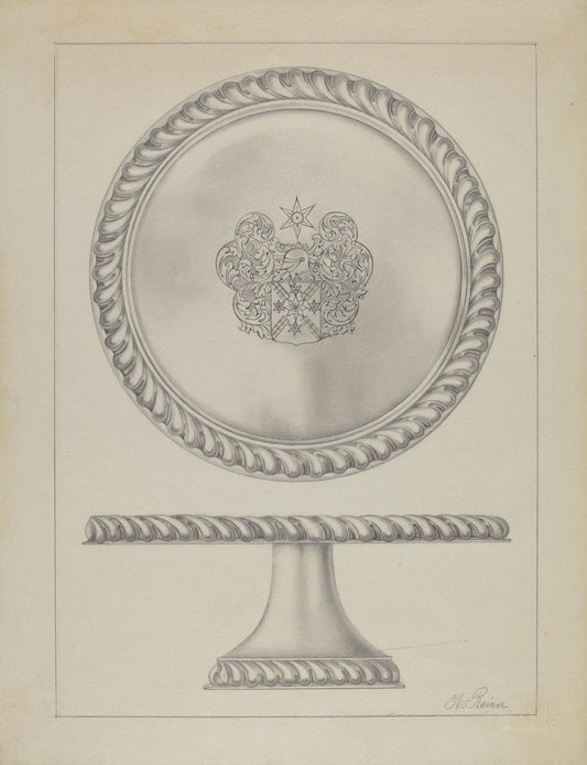 Horace Reina:Silver Tazza,16x12"(A3) Poster