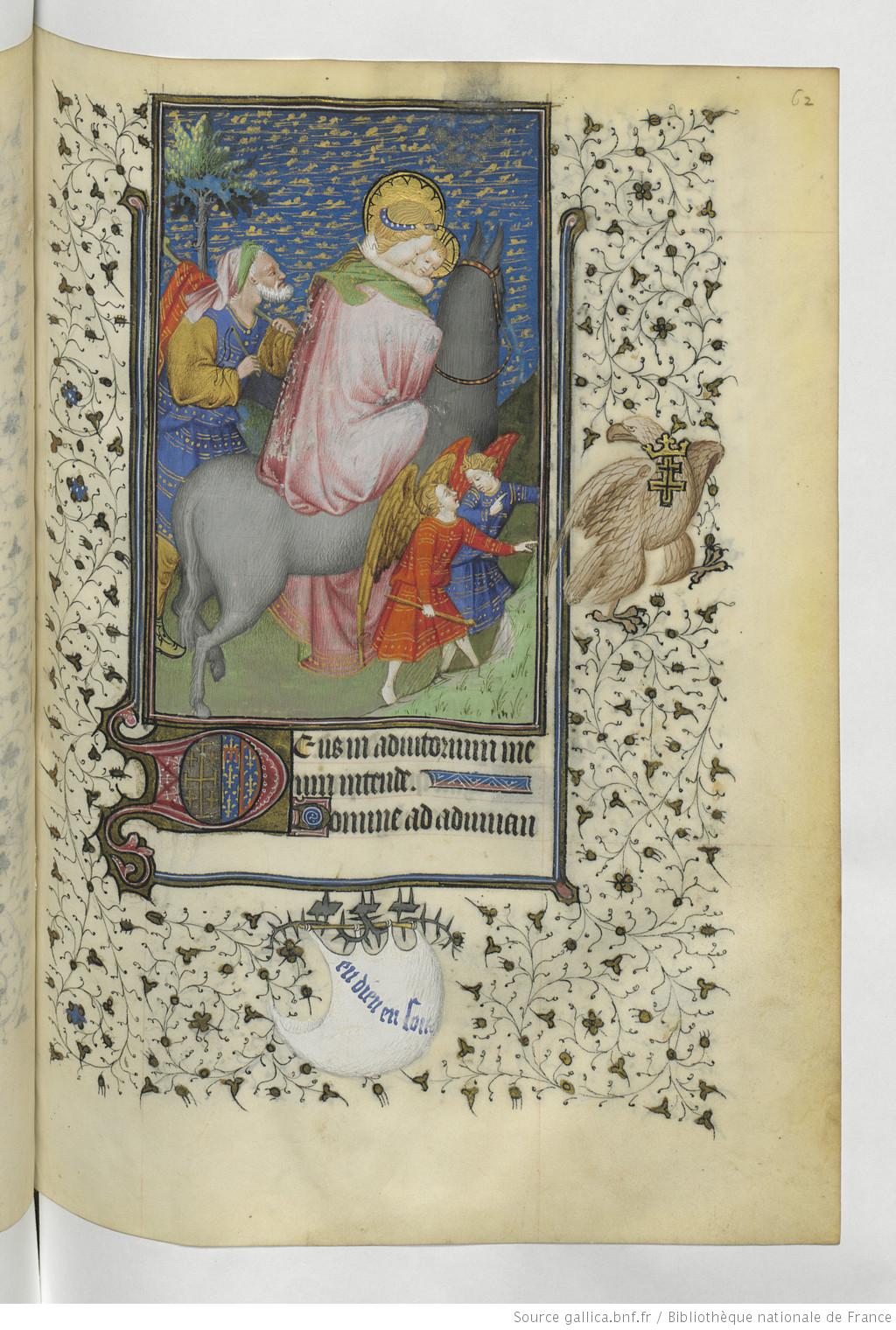 Horae ad usum Parisiensem, vintage artwork by Rohan Master, A3 (16x12") Poster Print