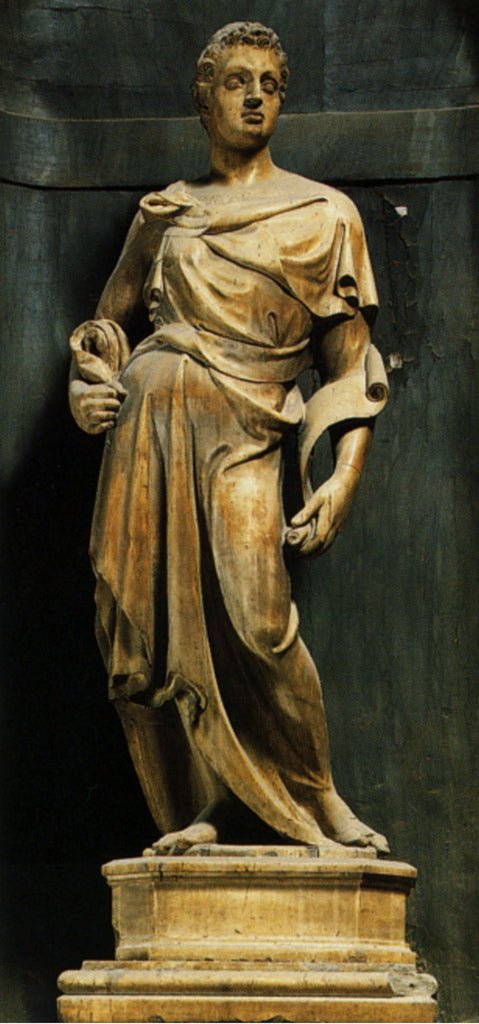 Iasiah, vintage artwork by Nanni di Banco, A3 (16x12") Poster Print