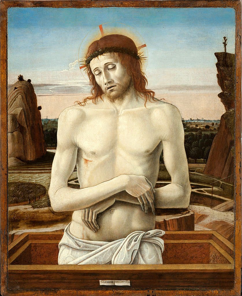 Imago Pietatis, vintage artwork by Giovanni Bellini, A3 (16x12") Poster Print