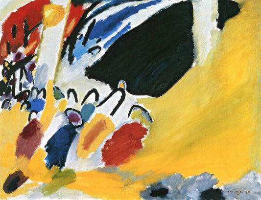 Impression III (Concert) - Wassily Kandinsky -1911 by Wassily Kandinsky, 23x16"( A2 size ) Poster Print