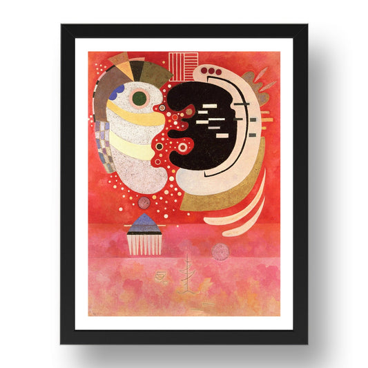 In Between 1934 by Wassily Kandinsky, 17x13" Frame