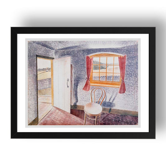 Interior_at_Furlongs_1939 by Eric Ravilious, 17x13" Frame