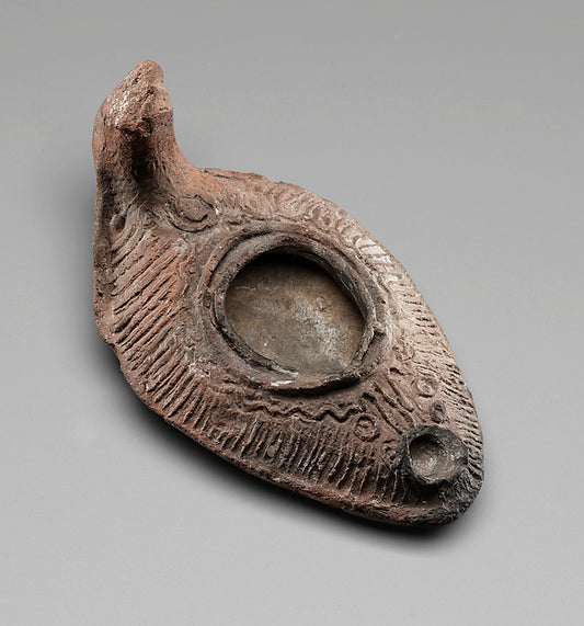 :Oil Lamp 6th century-16x12"(A3) Poster