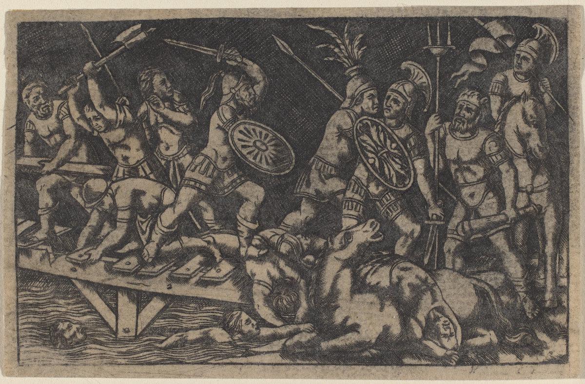 Italian 18th or 19th Century:late 18th or early 19th century,16x12"(A3) Poster