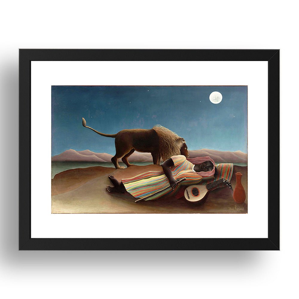 Ivan Aivazovsky - The Ninth Wave [1850], vintage artwork in A3 (17x13") Black Frame