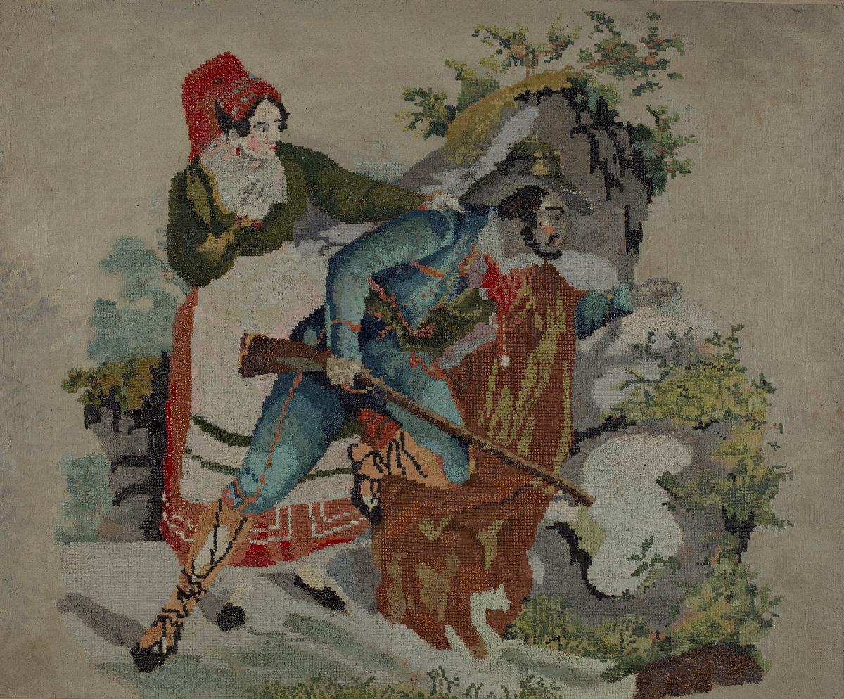 J. Howard Iams:Needlepoint,16x12"(A3) Poster