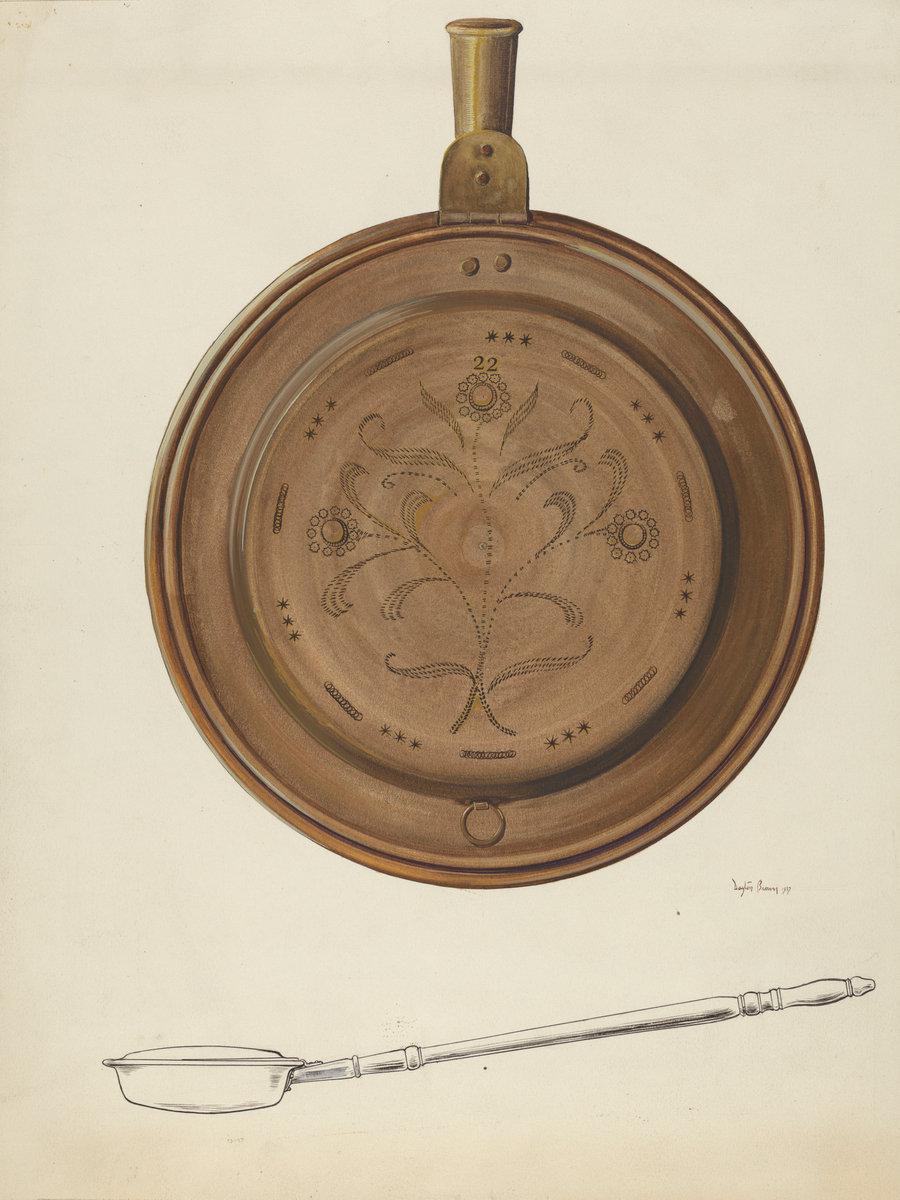 Jack Staloff:Warming Pan,16x12"(A3) Poster