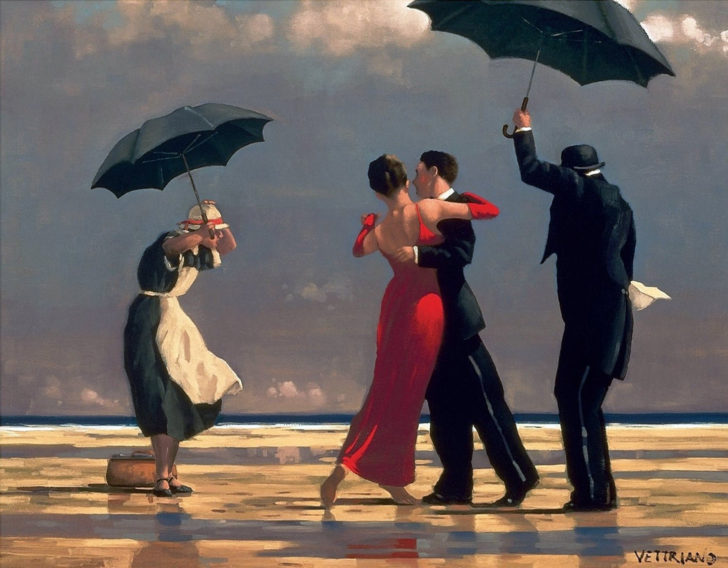 Jack Vettriano The singing butler  Poster Print