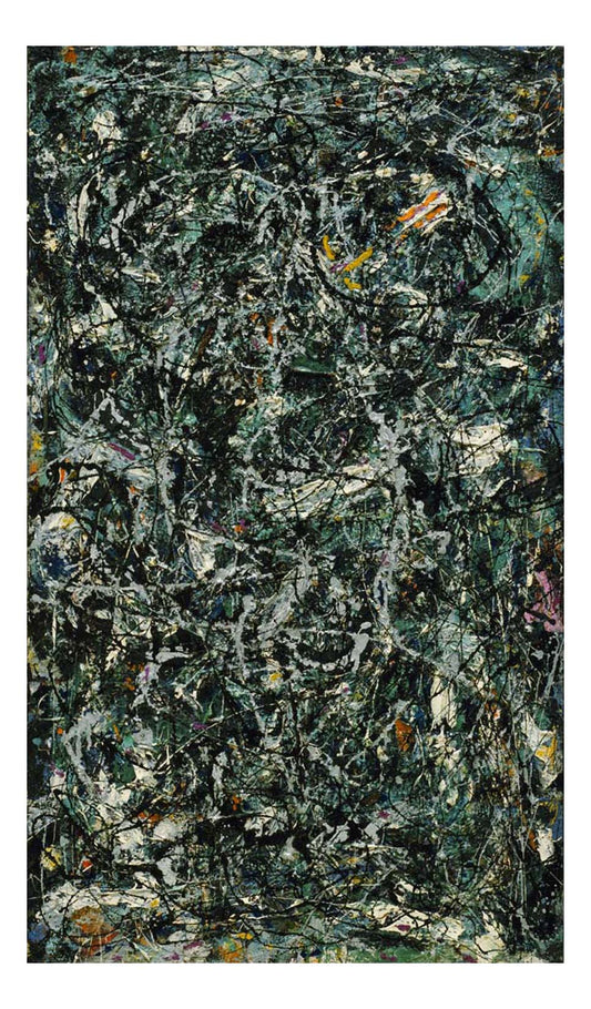 Jackson Pollock - Full Fathom Five, 16x12" (A3) Poster Print