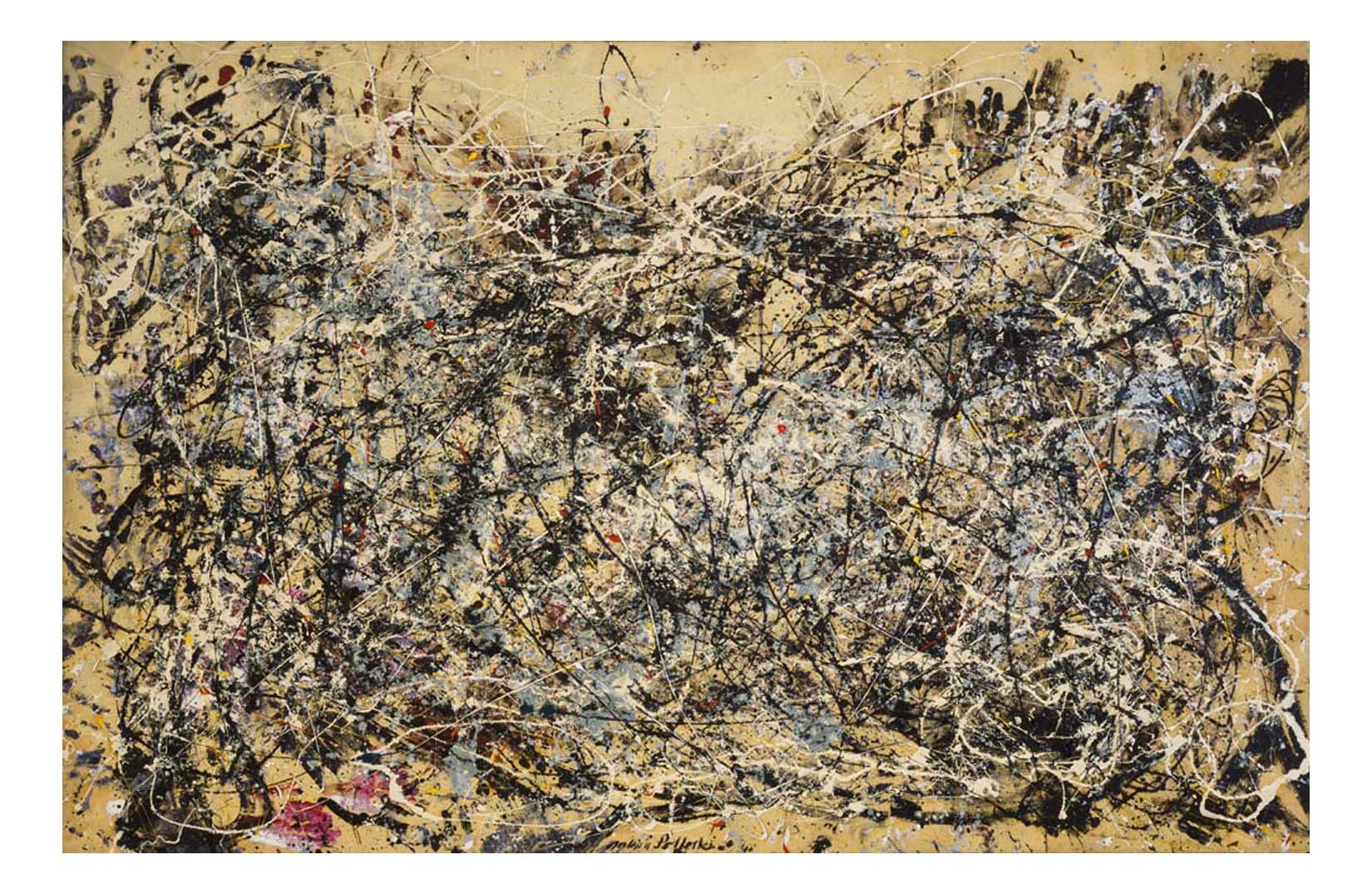 Jackson Pollock - Number 1A, 1948, 16x12" (A3) Poster Print