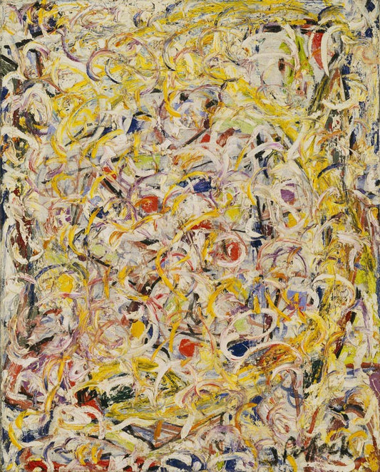 Jackson Pollock - Shimmering Substance, vintage art, A3 (16x12")  Poster Print 