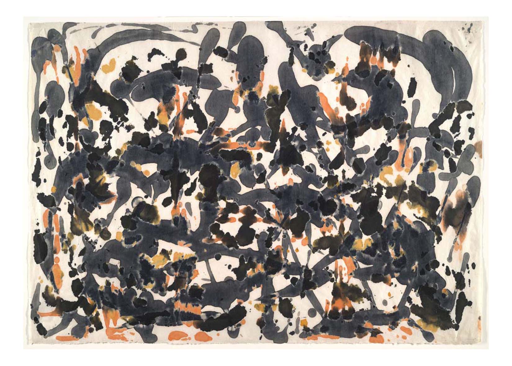 Jackson Pollock - Untitled (2), 16x12" (A3) Poster Print