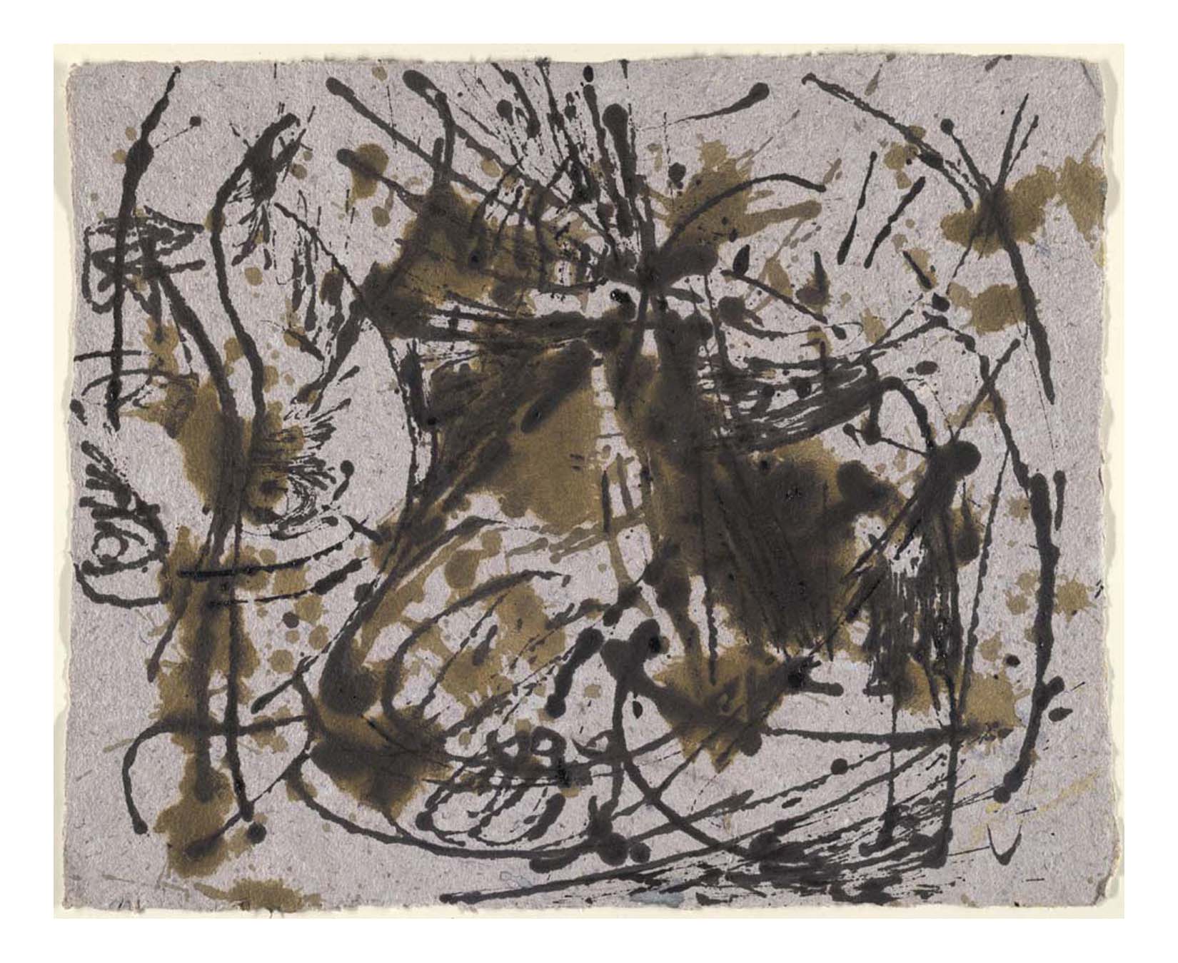 Jackson Pollock - Untitled (3), 16x12" (A3) Poster Print