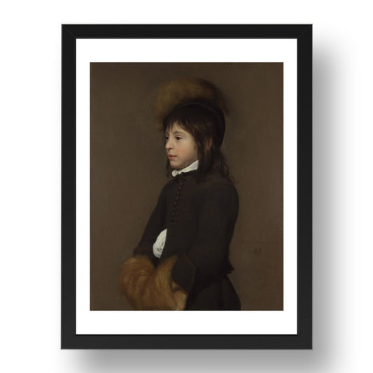 Jacob van Oost the Elder: Portrait of a Boy aged 11, Poster in 17x13"(A3) Frame