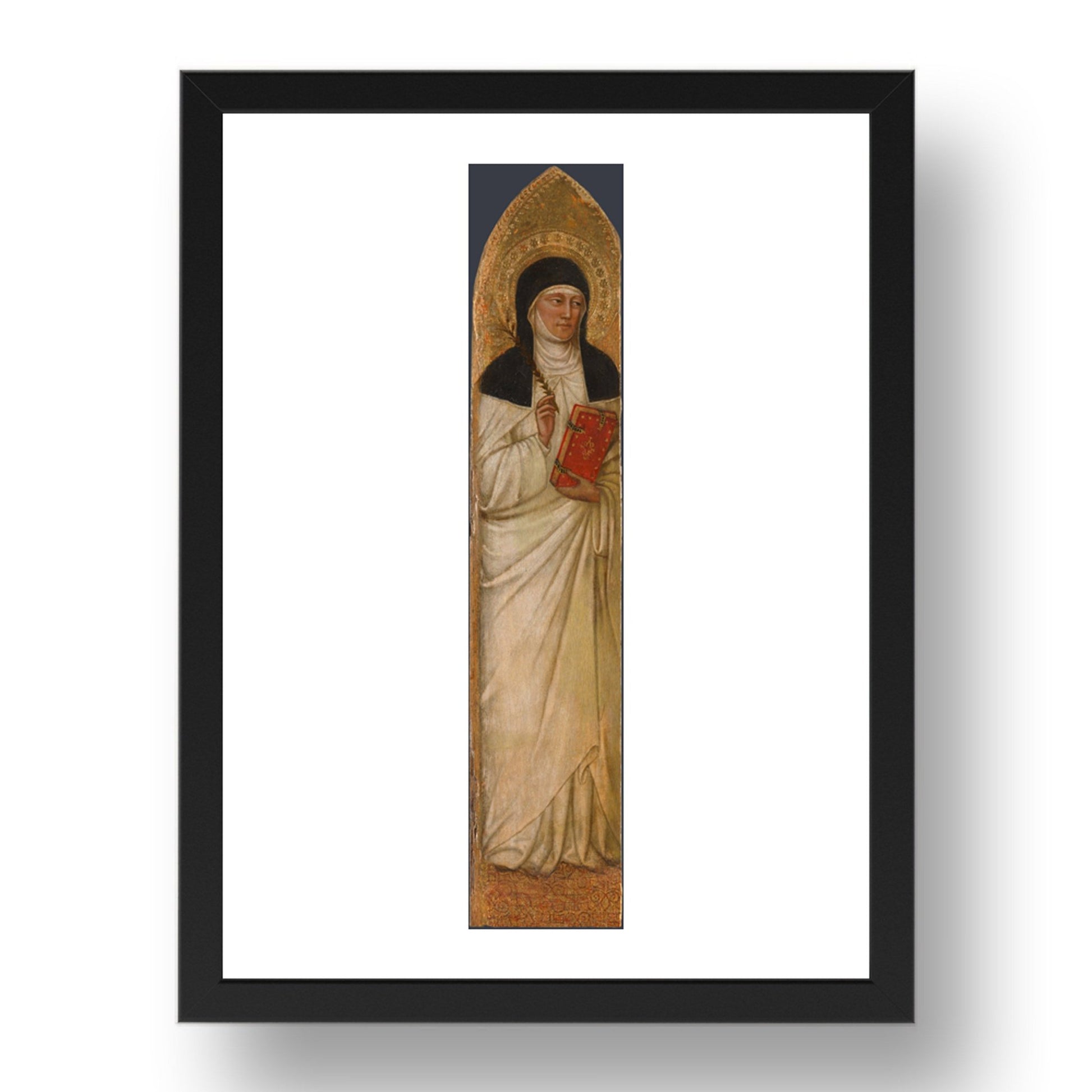 Jacopo di Cione and workshop: Beata Paola, Poster in 17x13"(A3) Frame