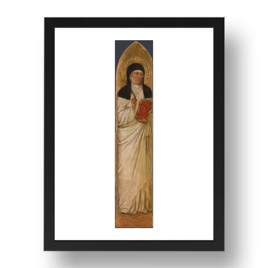 Jacopo di Cione and workshop: Beata Paola, Poster in 17x13"(A3) Frame