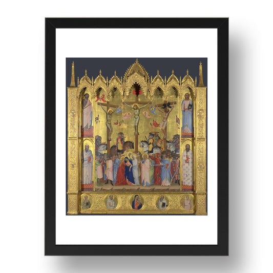 Jacopo di Cione: The Crucifixion, Poster in 17x13"(A3) Frame