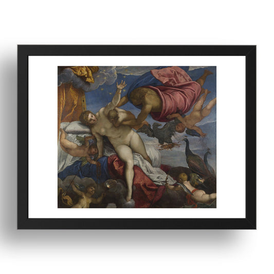 Jacopo Tintoretto: The Origin of the Milky Way, Poster in 17x13"(A3) Frame