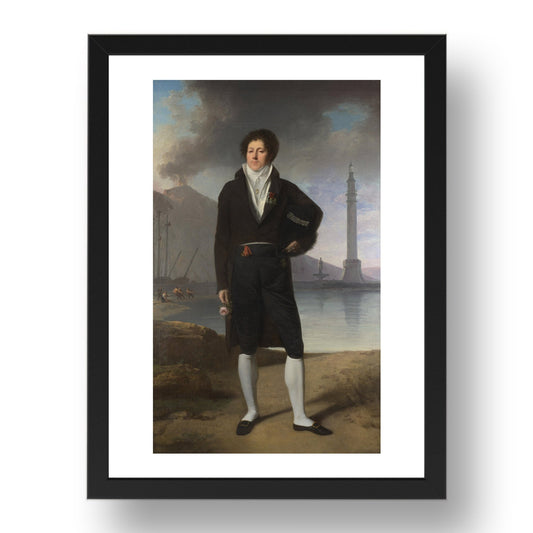 Jacques Antoine Vallin: Dr Forlenze, Poster in 17x13"(A3) Frame