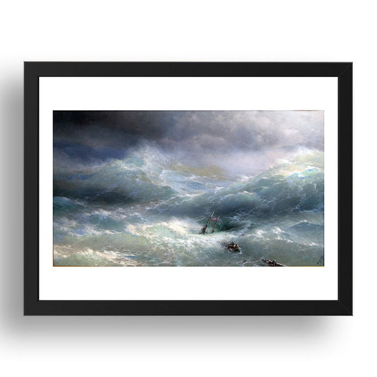 Jacques-Louis David - Mars Disarmed By Venus, vintage art, A3 (16x12") Poster Print