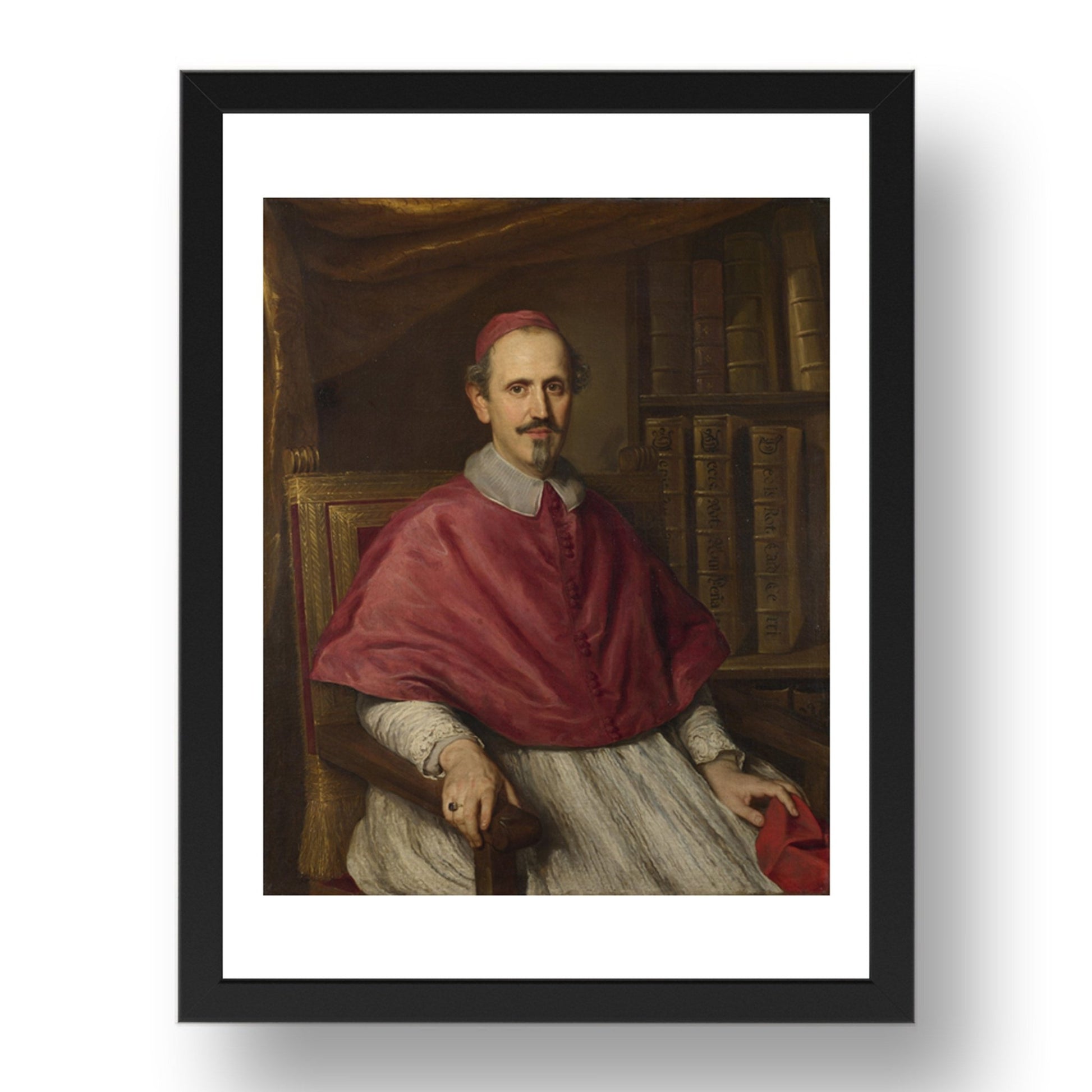 Jakob Ferdinand Voet: Cardinal Carlo Cerri, Poster in 17x13"(A3) Frame