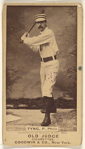 James Alexander "Jim" Tyng Pitcher Philadelphia from the Ol-16x12"(A3) Poster