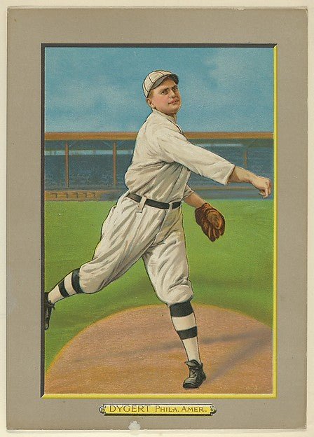 :James Henry "Jimmy" Dygert Pitcher Philadelphia Athletics -16x12"(A3) Poster