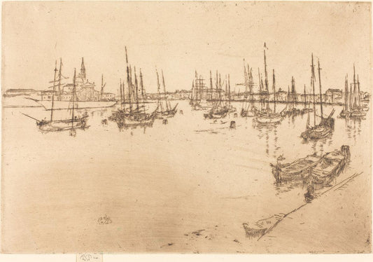 James McNeill Whistler:San Giorgio,16x12"(A3) Poster